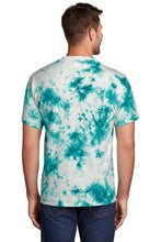 Load image into Gallery viewer, Crystal Tie-Dye Tee (Youth &amp; Adult) / Teal / VB FUTSAL