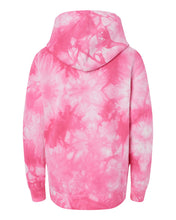 Load image into Gallery viewer, Midweight Tie-Dyed Hooded Sweatshirt / Pink / Beach FC