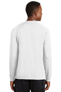 Long Sleeve Raglan T-Shirt / White / Beach FC