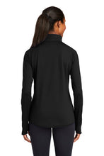 Load image into Gallery viewer, Ladies Stretch 1/2-Zip Pullover / Black / Beach FC