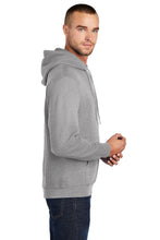 Load image into Gallery viewer, Core Fleece Pullover Hooded Sweatshirt / Athletic Heather / Beach FC