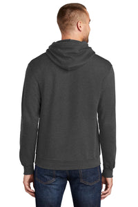 Core Fleece Pullover Hooded Sweatshirt / Dark Heather Grey / Beach FC