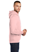Load image into Gallery viewer, Fleece Pullover Hooded Sweatshirt / Light Pink / Beach FC