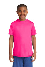 Load image into Gallery viewer, Competitor Tee (Youth &amp; Adult) / Neon Pink / Beach FC