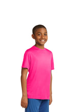 Load image into Gallery viewer, Competitor Tee (Youth &amp; Adult) / Neon Pink / VB FUTSAL