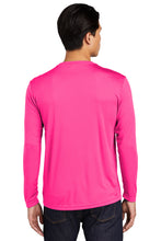 Load image into Gallery viewer, Long Sleeve Competitor Tee (Youth &amp; Adult) / Neon Pink / VB FUTSAL