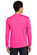 Load image into Gallery viewer, Long Sleeve Competitor Tee (Youth &amp; Adult) / Neon Pink / Beach FC