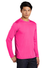 Load image into Gallery viewer, Long Sleeve Competitor Tee (Youth &amp; Adult) / Neon Pink / Beach FC