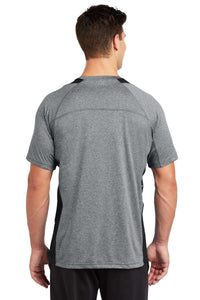 Heather Colorblock Contender Tee (Youth & Adult) / Heather/Black / Beach FC
