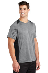 Heather Colorblock Contender Tee (Youth & Adult) / Heather/Black / Beach FC