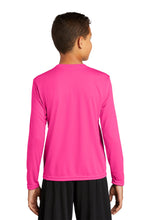 Load image into Gallery viewer, Long Sleeve Competitor Tee (Youth &amp; Adult) / Neon Pink / Beach FC