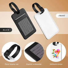 Load image into Gallery viewer, Luggage Tag / White / Beach FC