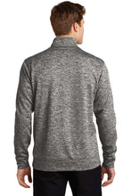 Load image into Gallery viewer, Electric Heather Fleece 1/4-Zip Pullover / Black Electric / Beach FC