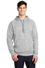 Load image into Gallery viewer, Electric Heather Fleece Hooded Pullover / Silver / Beach FC