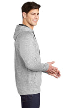 Load image into Gallery viewer, Electric Heather Fleece Hooded Pullover / Silver / VB FUTSAL