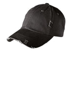 Load image into Gallery viewer, Distressed Cap / Black / Beach FC
