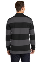Load image into Gallery viewer, Classic Long Sleeve Rugby Polo / Black/ Graphite / Beach FC
