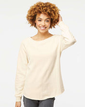 Load image into Gallery viewer, Women&#39;s California Wave Wash Crewneck Sweatshirt / Bone / Beach FC