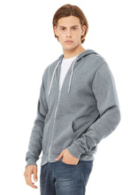 Load image into Gallery viewer, Unisex Sponge Fleece Full-Zip Hoodie / Athletic Heather / Beach FC