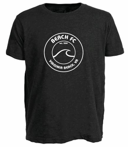 Youth Triblend Tee / Black / Beach FC