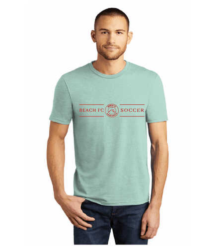 Perfect Tri Tee / Heathered Dusty Sage / Beach FC