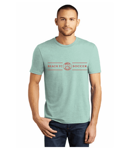 Perfect Tri Tee / Heathered Dusty Sage / Beach FC
