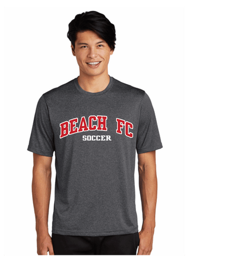 Heather Contender Tee / Graphite Heather / Beach FC