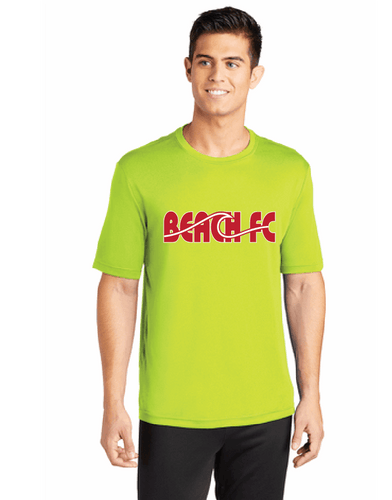 Competitor Tee (Youth & Adult) / Neon Yellow / Beach FC
