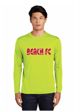 Load image into Gallery viewer, Long Sleeve Competitor Tee (Youth &amp; Adult) / Neon Yellow / Beach FC