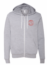 Load image into Gallery viewer, Unisex Sponge Fleece Full-Zip Hoodie / Athletic Heather / Beach FC