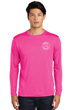 Load image into Gallery viewer, Long Sleeve Competitor Tee (Youth &amp; Adult) / Neon Pink / Beach FC