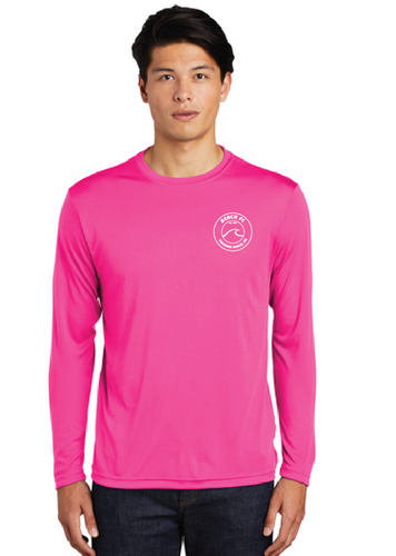 Long Sleeve Competitor Tee (Youth & Adult) / Neon Pink / Beach FC