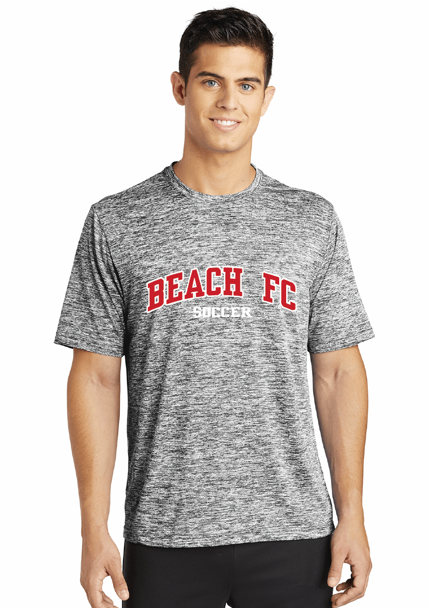 Electric Heather Tee / Black Electric / Beach FC