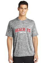 Load image into Gallery viewer, Electric Heather Tee / Black Electric / Beach FC