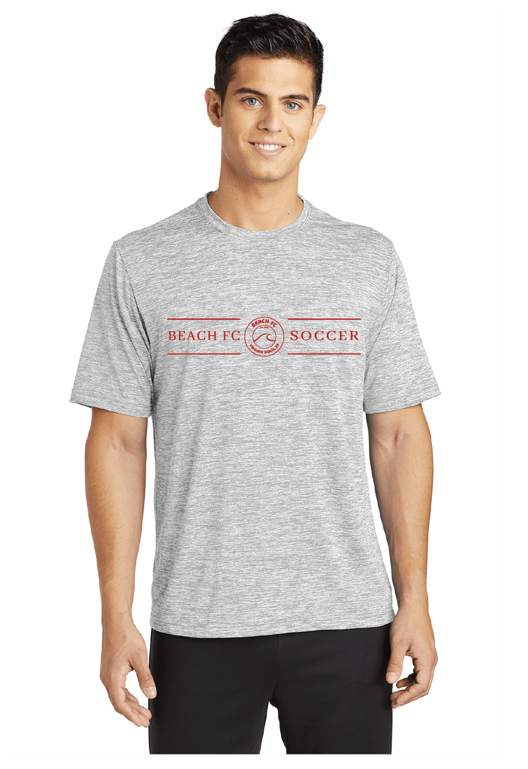 Electric Heather Tee / Silver / Beach FC