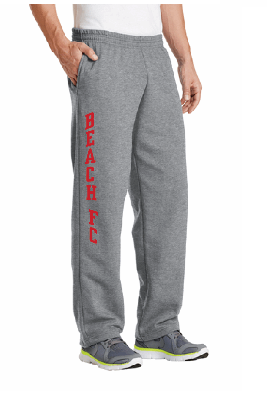 Core Fleece Sweatpant with Pockets / Athletic Heather / Beach FC