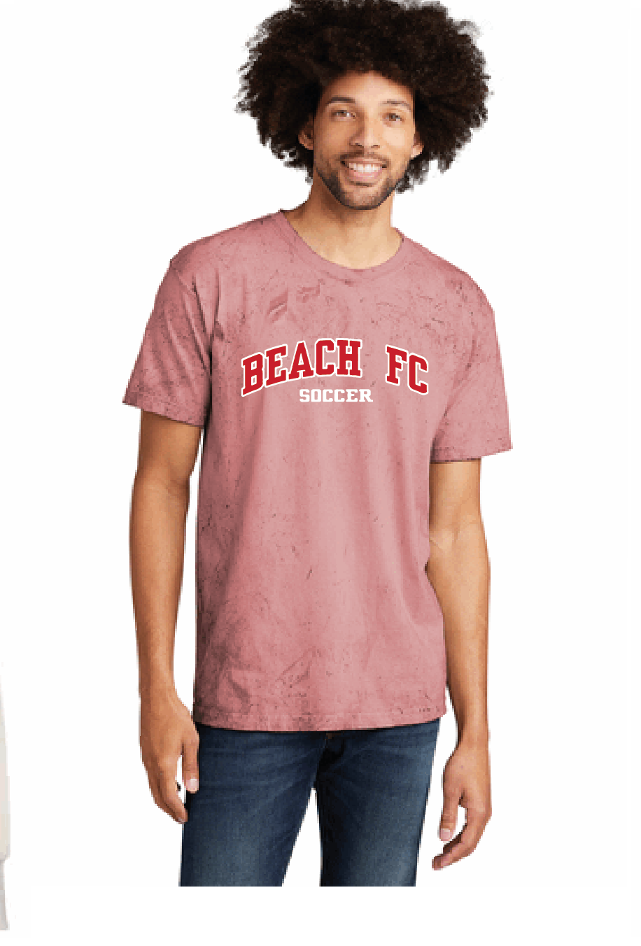 Heavyweight Color Blast Tee / Clay / Beach FC