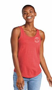 Women’s Perfect Tri Relaxed Tank / Red Frost / Beach FC