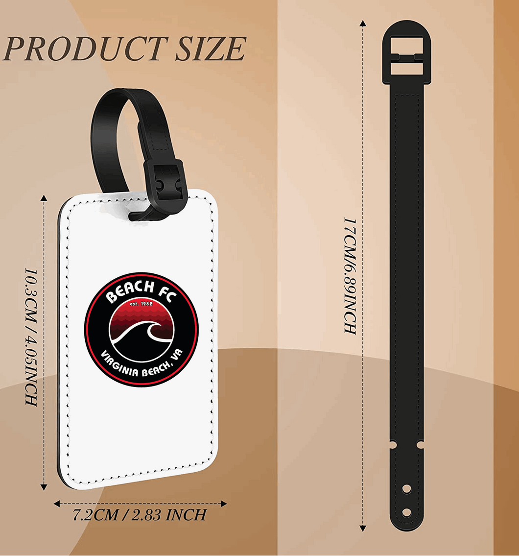 Luggage Tag / White / Beach FC