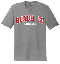 Load image into Gallery viewer, Perfect Tri Tee (Youth &amp; Adult) / Heathered Grey / Beach FC