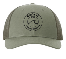 Load image into Gallery viewer, Richardson Low Pro Trucker Cap / Loden Green / Beach FC