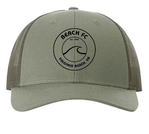 Richardson Low Pro Trucker Cap / Loden Green / Beach FC
