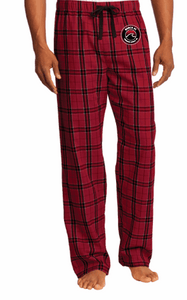 Flannel Pajamas / Red & Black Plaid / Beach FC