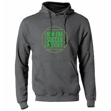 Load image into Gallery viewer, Fleece Hooded Sweatshirt (Youth &amp; Adult) / Heather Charcoal / NESI