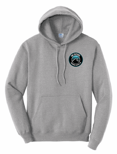 Core Fleece Pullover Hooded Sweatshirt / Athletic Heather / VB FUTSAL