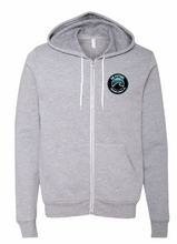 Load image into Gallery viewer, Unisex Sponge Fleece Full-Zip Hoodie / Athletic Heather / VB FUTSAL