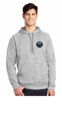 Load image into Gallery viewer, Electric Heather Fleece Hooded Pullover / Silver / VB FUTSAL
