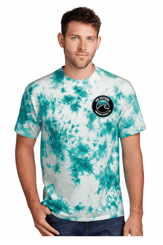 Crystal Tie-Dye Tee (Youth & Adult) / Teal / VB FUTSAL