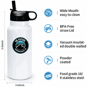30oz Stainless Steel Water Bottle / VB FUTSAL