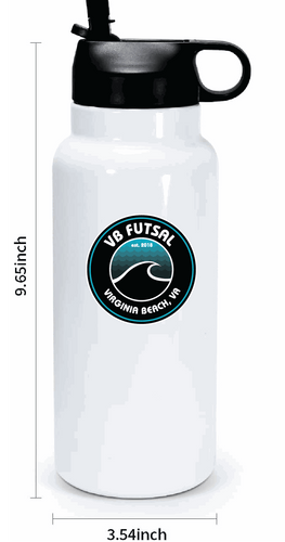 30oz Stainless Steel Water Bottle / VB FUTSAL
